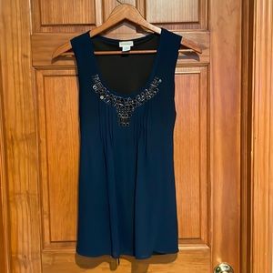 Maternity Blouse with Beading Detail